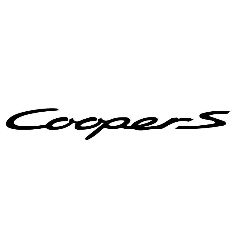 BMW Mini Cooper S Logo Decal