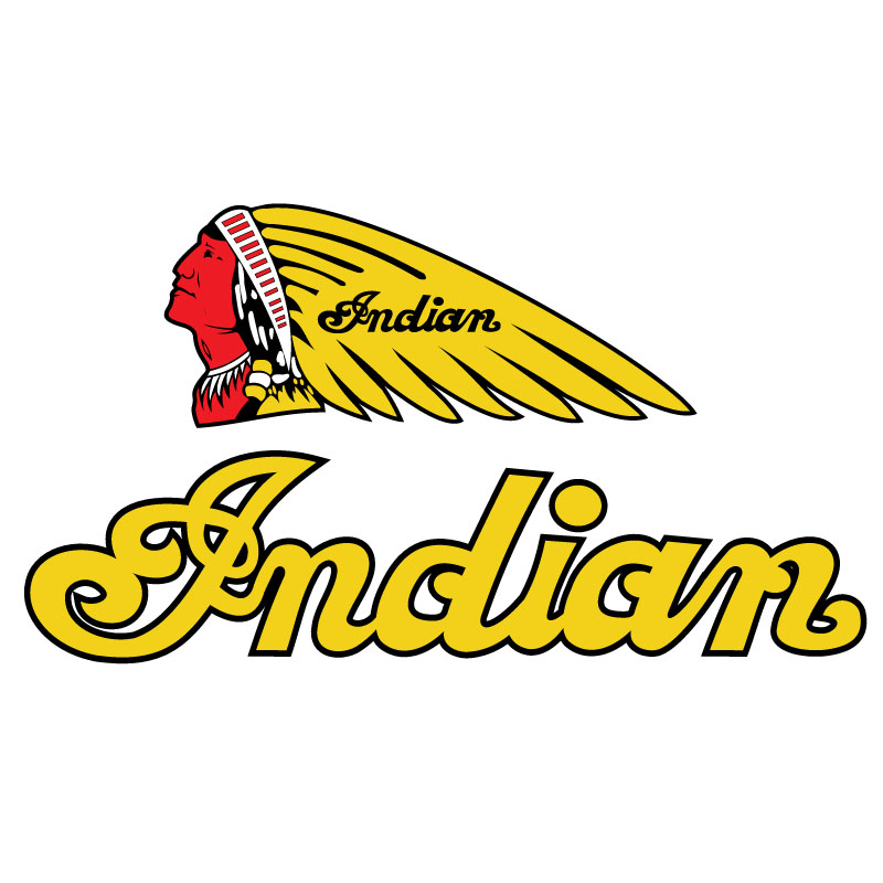 Sticker Indian Logo Chief