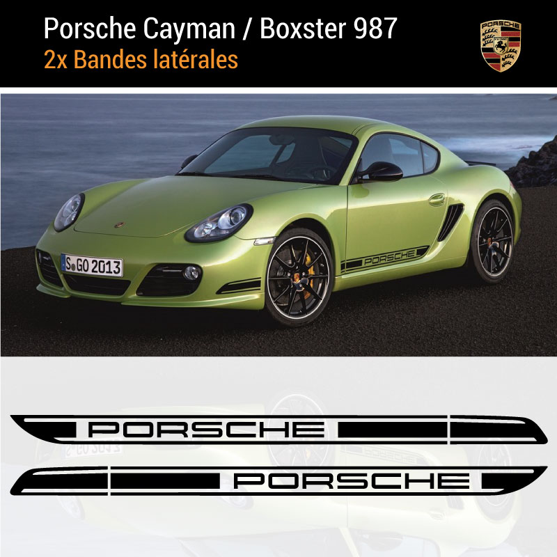 Porsche Cayman / Boxster 987 Stripes Decals Set