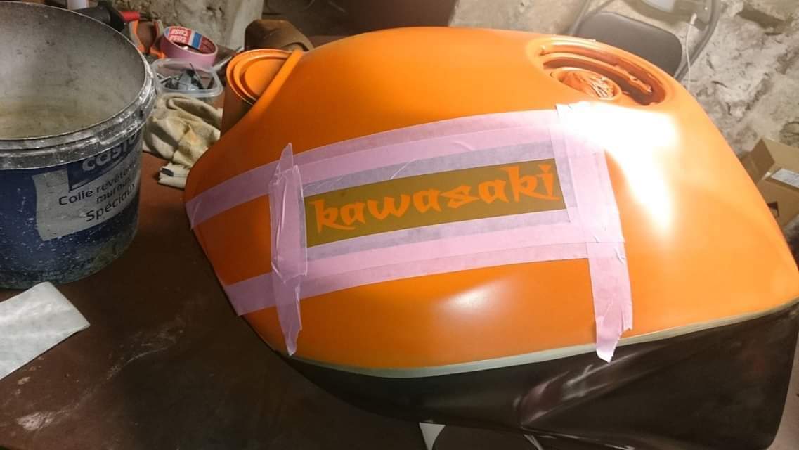 Kawasaki Japan Aufkleber