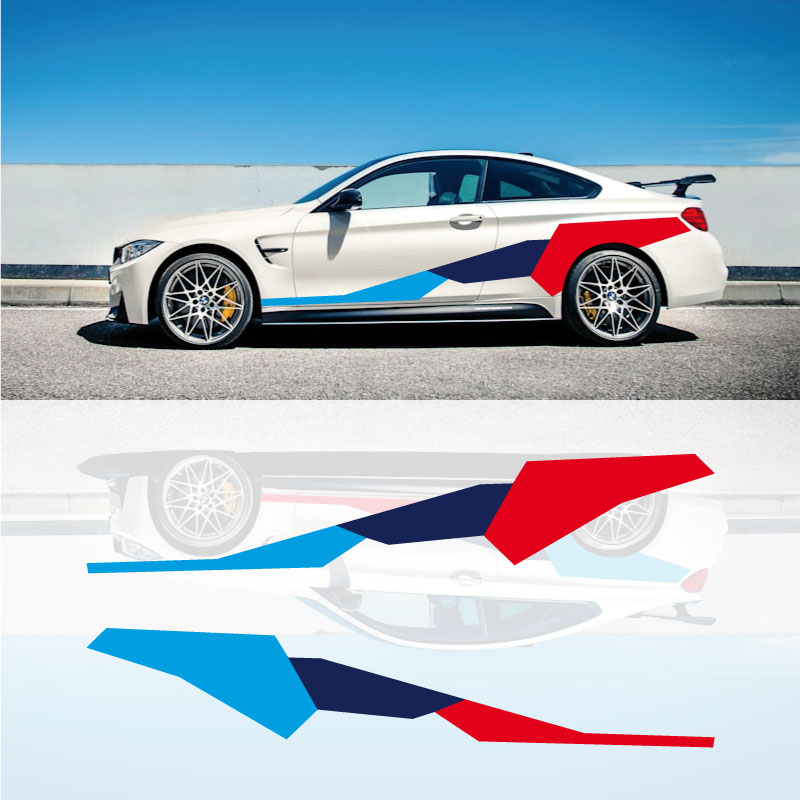 Kit Stickers Décos Portes BMW M4 Performance F82 2017-2020