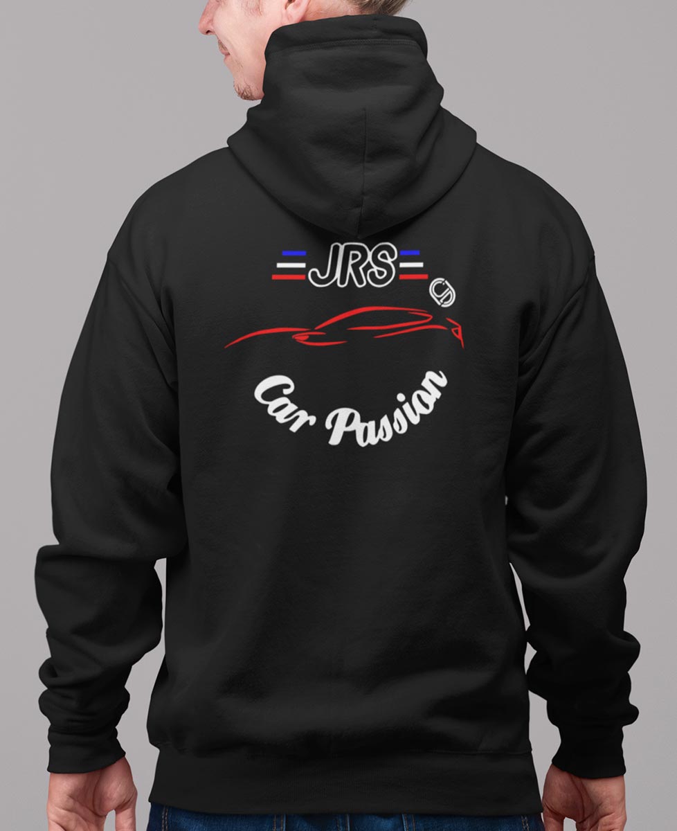 JRS Car Passion Polo Zip Hoodie