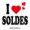 Showcase I love Soldes Decal