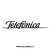 Telefonica Logo Decal