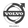 Sticker Karbon Volvo Logo