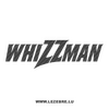 Whizzman logo Carbon Decal