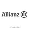 Allianz logo Carbon Decal