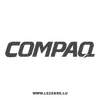 Compaq logo Carbon Decal