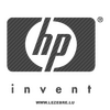 Sticker Karbon Hp Invent logo