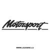 Sticker Motorsport Logo