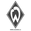 Sticker Karbon Werder Bremen logo