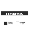 Sticker Bande Sonnenblende Honda