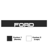 Sticker Bande Sonnenblende Ford