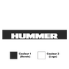Hummer Sunstrip Sticker