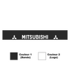 Sticker Bande Sonnenblende Mitsubishi