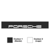 Porsche Sunstrip Sticker