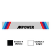 BMW M POWER Sunstrip Sticker