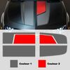 Camaro 45th style stripes decals set (hood + trunk)