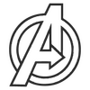 Sticker Avengers Logo