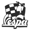 Vespa logo Decal