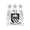 Sticker Manchester City Logo