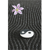 Sticker Déco Yin et Yang dans un Jardin Zen