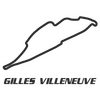 Gilles Villeneuve Notre-Dame Canada Circuit Decal