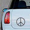 VW Peace and love logo Mini Decal model nr 3