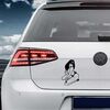 Sticker VW Golf Sexy Pinup 2
