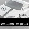 Stickers bandes autocollantes Capot Audi RS4