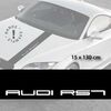 Audi RS7 car hood decal strip