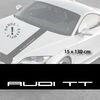 Audi TT car hood decal strip