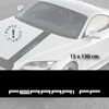 Stickers bandes autocollantes Capot Ferrari FF