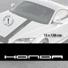 Honda car hood decal strip