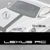 Sticker für die Motorhaube Lexus RC