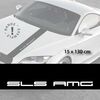 Mercedes SLS AMG car hood decal strip