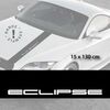 Mitsubishi Eclipse car hood decal strip