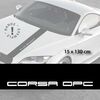 Stickers bandes autocollantes Capot Opel Corsa OPC