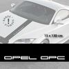 Opel OPC car hood decal strip