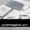 Porsche Carrera GT car hood decal strip
