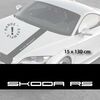 Sticker für die Motorhaube Skoda RS