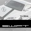 Suzuki Swift car hood decal strip