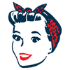 Retro Housewife Pinup decal