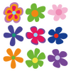 Kit Stickers Deco Fleurs