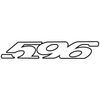 Look bikes 596 logo contour Decal