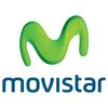 Sticker Movistar Logo Couleur (12 cm)
