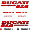 Ducati 916 Desmoquattro Decal set