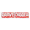 Sticker Grave Digger logo