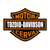 Sticker Tozoid Davidson Motor Cerva ★