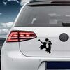 Sticker VW Golf The King of the pop